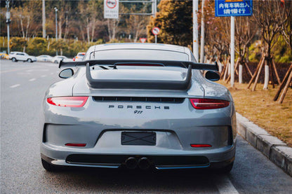 2012-2015 Porsche 911 991.1 Carrera/S GT3 Style Rear Bumper Middle Exhaust - Carbonado
