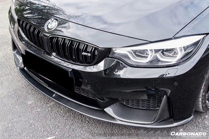 2014-2020 BMW M3 F80 M4 F82 MP Style Carbon Fiber Front Lip - Carbonado Aero