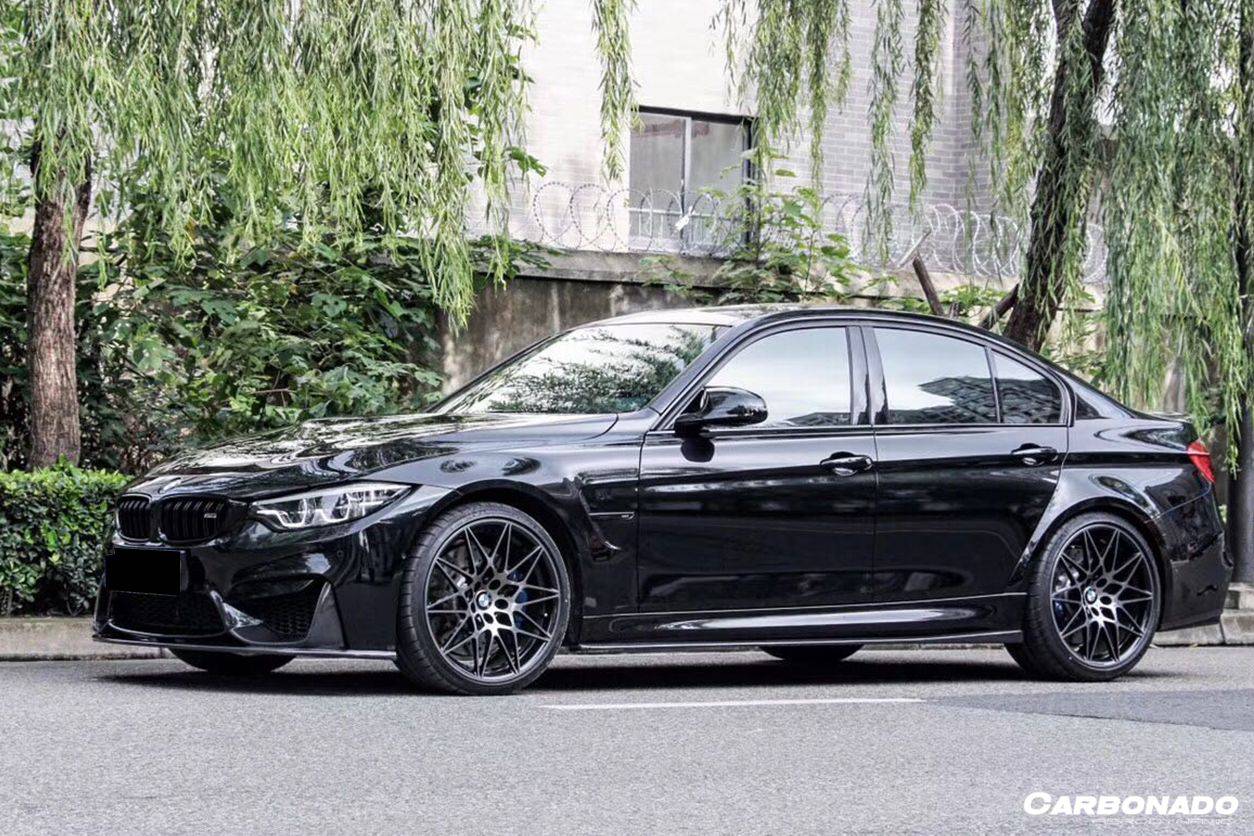 2014-2020 BMW M3 F80 M4 F82 MP Style Carbon Fiber Front Lip - Carbonado Aero