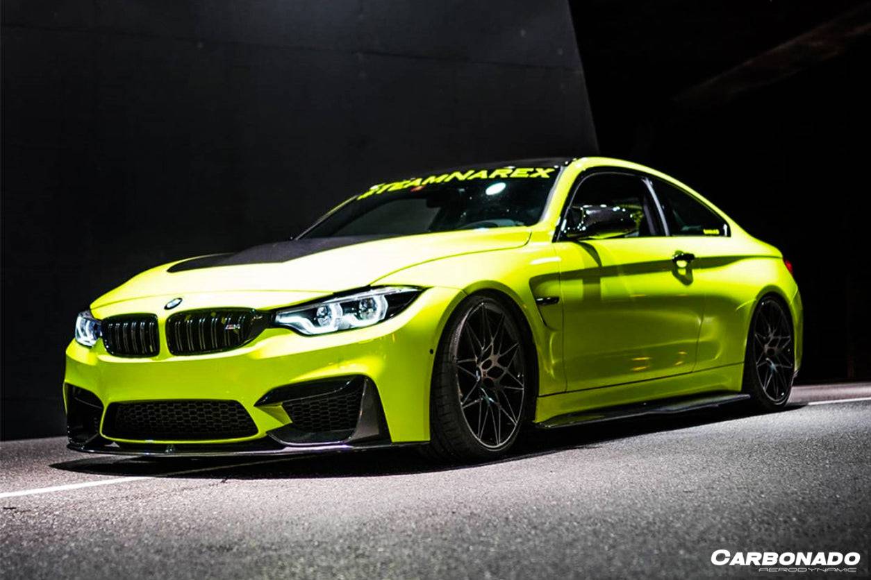 2014-2020 BMW M3 F80 M4 F82 MP Style Carbon Fiber Front Lip - Carbonado Aero