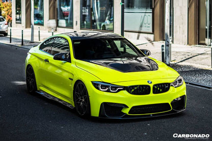 2014-2020 BMW M3 F80 M4 F82 MP Style Carbon Fiber Front Lip - Carbonado Aero