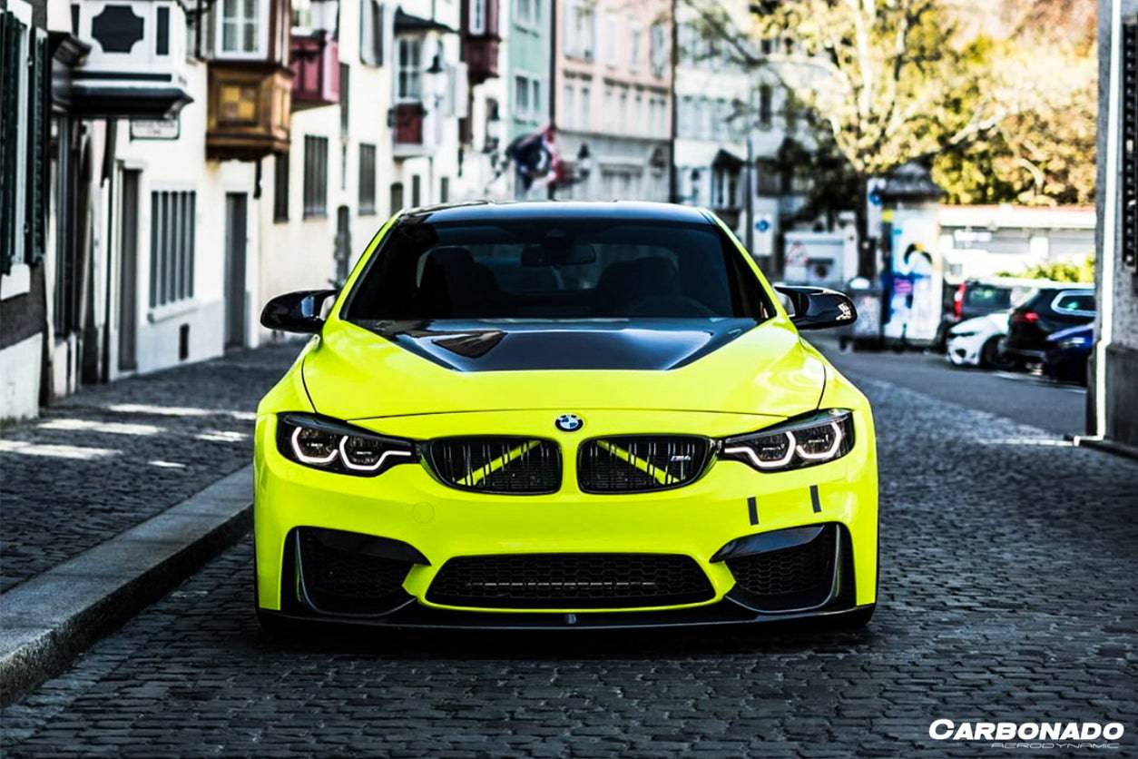 2014-2020 BMW M3 F80 M4 F82 MP Style Carbon Fiber Front Lip - Carbonado Aero