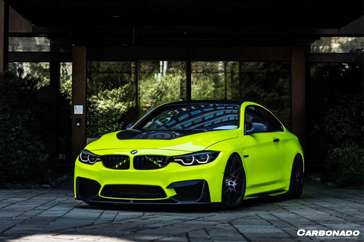 2014-2020 BMW M3 F80 M4 F82 MP Style Carbon Fiber Front Lip - Carbonado Aero
