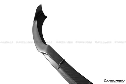 2015-2018 Mercedes Benz W205 C63/S AMG Coupe BR Style Front Lip - Carbonado
