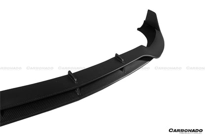 2015-2018 Mercedes Benz W205 C63/S AMG Coupe BR Style Front Lip - Carbonado