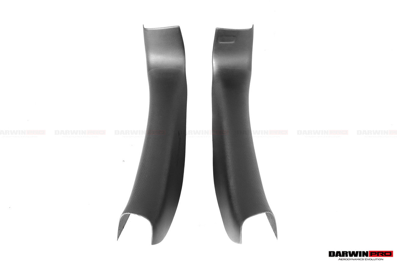 2017-2020 McLaren 720s Dry Carbon Fiber Door Sills - DarwinPRO Aerodynamics