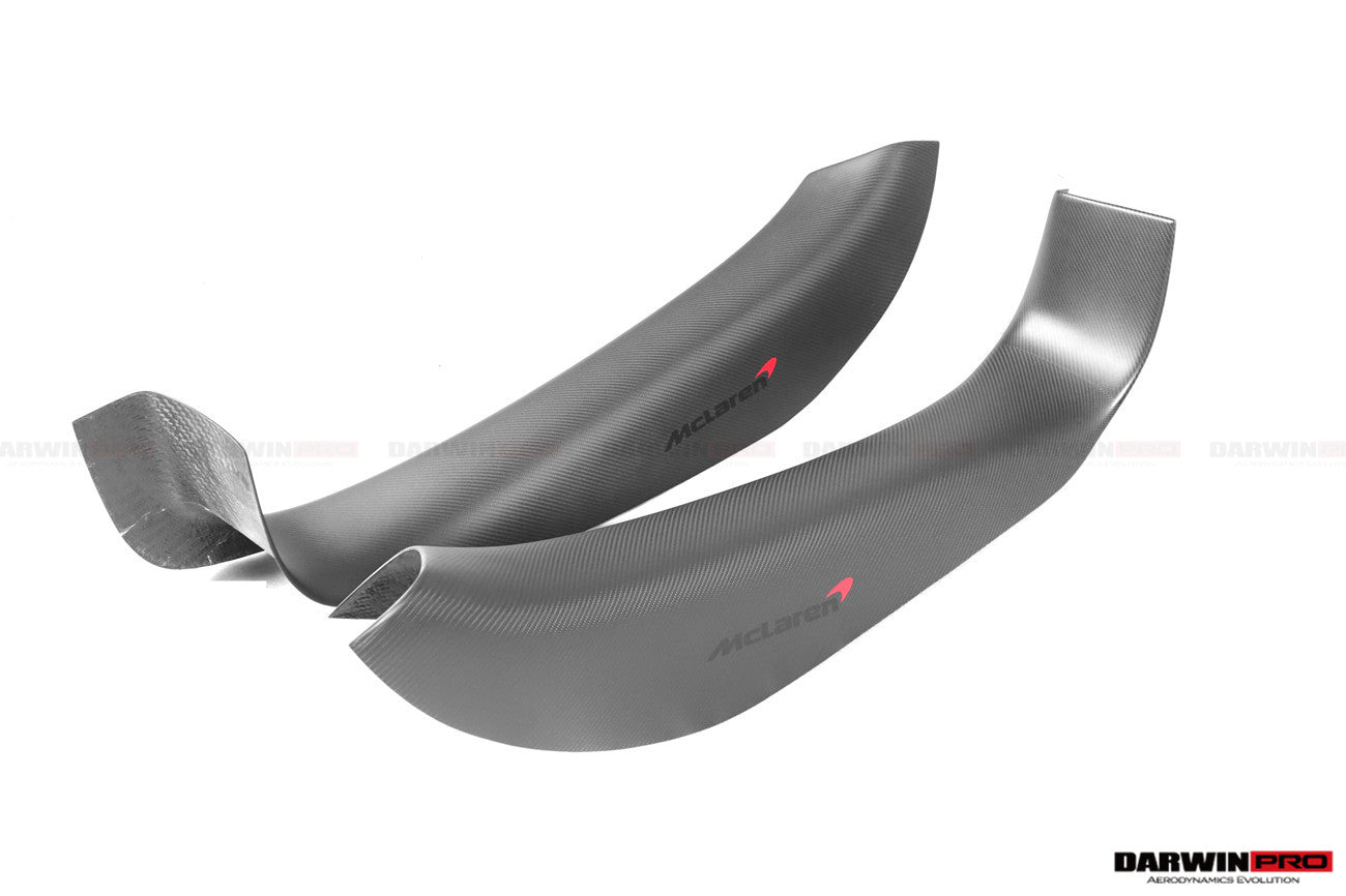 2017-2020 McLaren 720s Dry Carbon Fiber Door Sills - DarwinPRO Aerodynamics