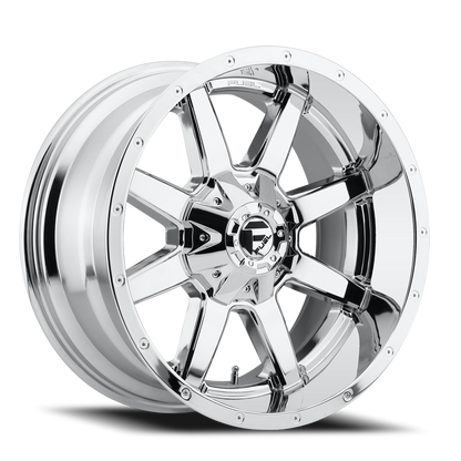 Fuel Off-Road Maverick D536 17x9 -12 8x165.1mm 125.2mm Chrome