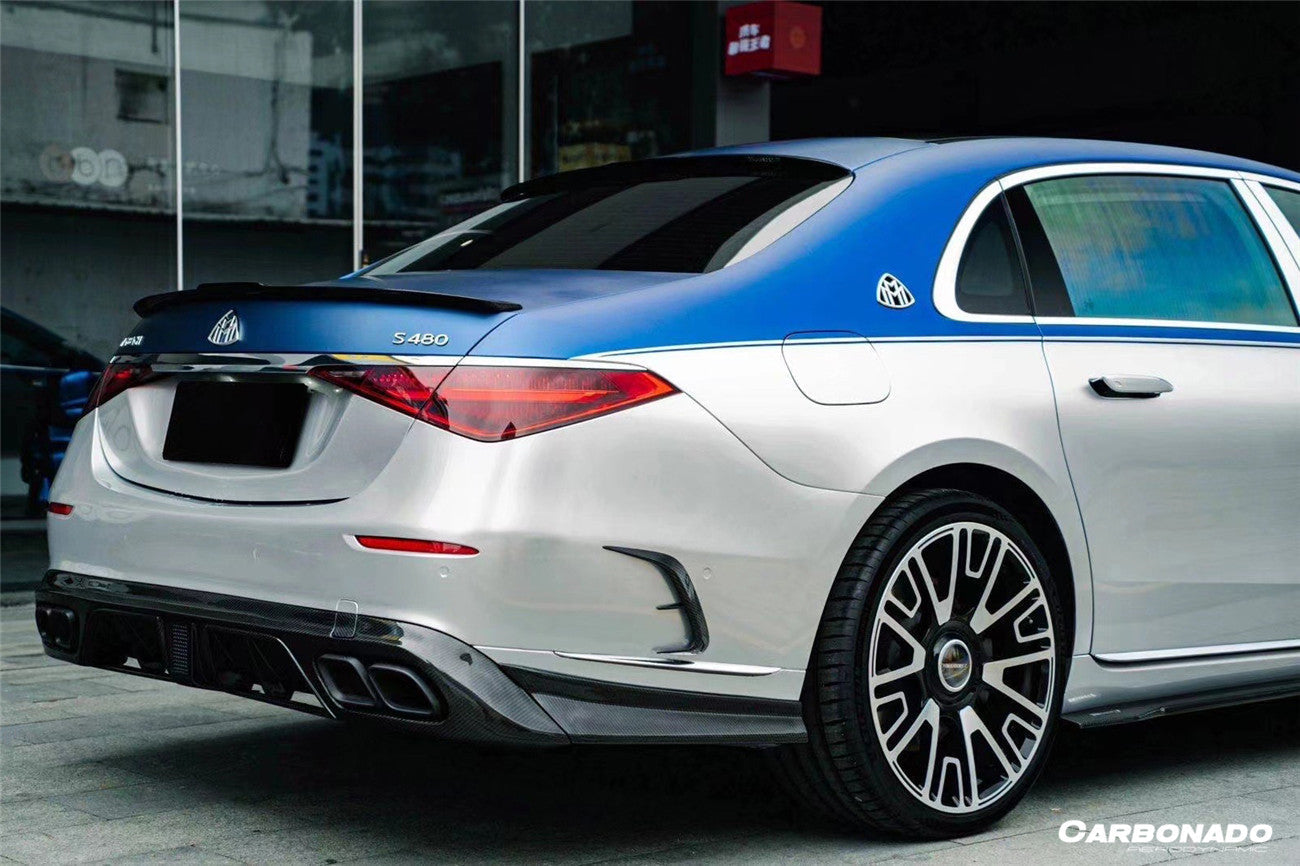 2021-UP Mercedes Benz S Maybach W223 4Matic Sedan MSY Style Dry Carbon Fiber Full Body Kit