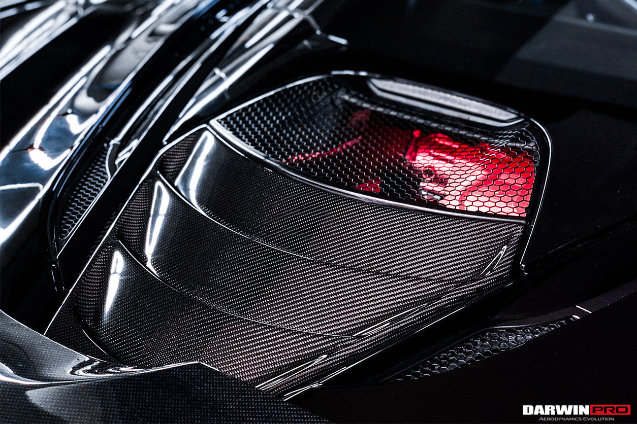2017-2020 McLaren 720s Dry Carbon Fiber Engine Hood Replacement - DarwinPRO Aerodynamics