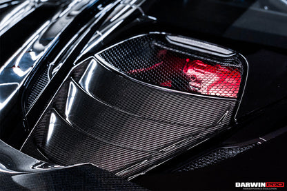 2017-2022 McLaren 720s Coupe Carbon Fiber Engine Cover Replacement - DarwinPRO Aerodynamics