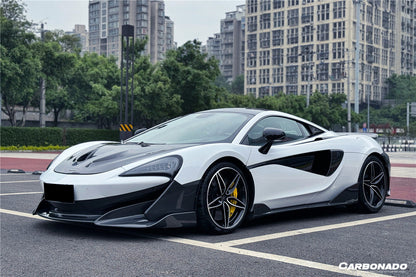 2018-2021 McLaren 540C & 570S & 600LT P1 Style Carbon Fiber Hood - Carbonado