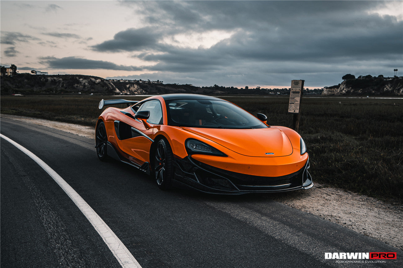 2015-2021 McLaren 600lt 540C 570S BKSS Style Carbon Fiber Front Lip - DarwinPRO Aerodynamics