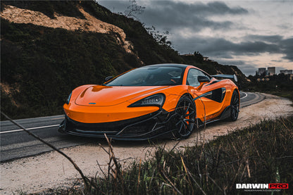 2015-2021 McLaren 600lt 540C 570S BKSS Style Cabon Fiber Side Skirts Under Board - DarwinPRO Aerodynamics