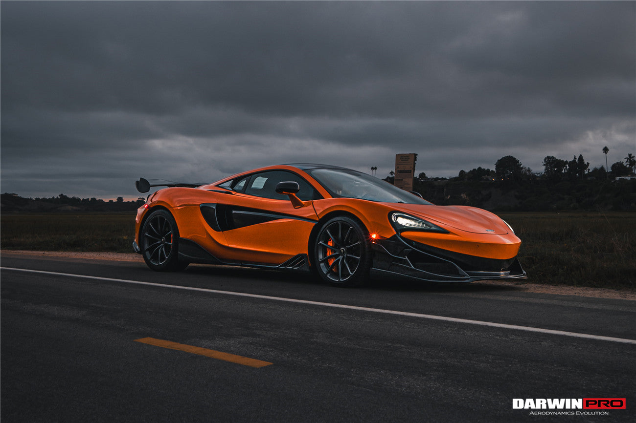 2015-2021 McLaren 600lt 540C 570S BKSS Style Cabon Fiber Side Skirts Under Board - DarwinPRO Aerodynamics