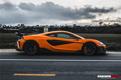 2015-2021 McLaren 600lt 540C 570S BKSS Style Cabon Fiber Side Skirts Under Board - DarwinPRO Aerodynamics