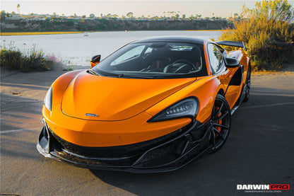 2015-2021 McLaren 600lt 540C 570S BKSS Style Carbon Fiber Front Lip - DarwinPRO Aerodynamics