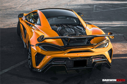 2018-2021 McLaren 600lt BKSS Style Carbon Fiber Trunk Spoiler - DarwinPRO Aerodynamics