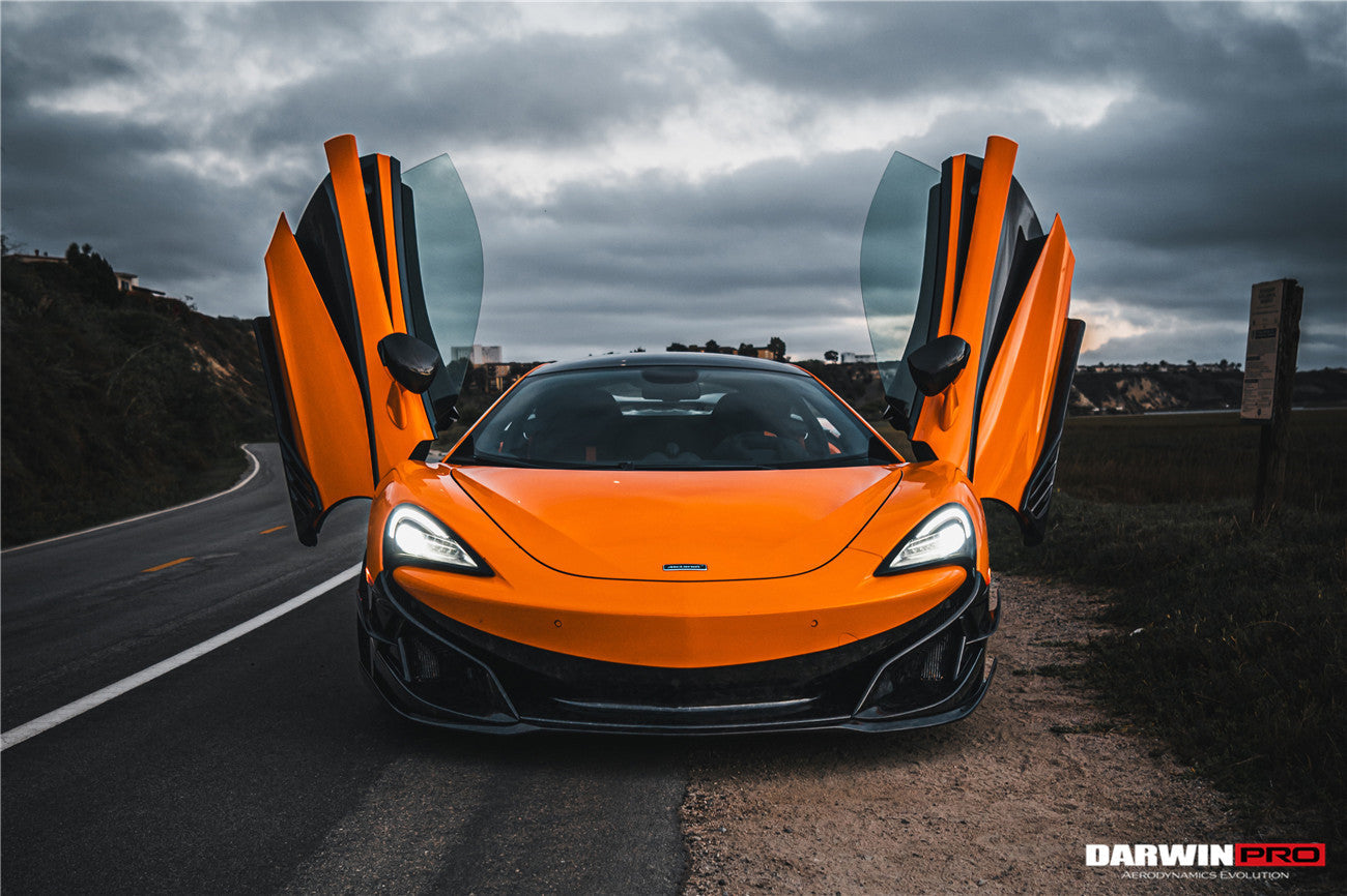 2015-2021 McLaren 600lt 540C 570S BKSS Style Carbon Fiber Front Lip - DarwinPRO Aerodynamics