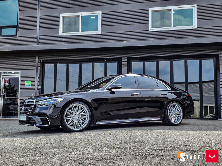 20" Vossen HF7 Silver Polished 5x114.3 ( Square Setup ) ( Set of 4 )