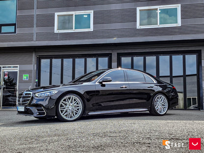20" Vossen HF7 Silver Polished 5x114.3 ( Square Setup ) ( Set of 4 )