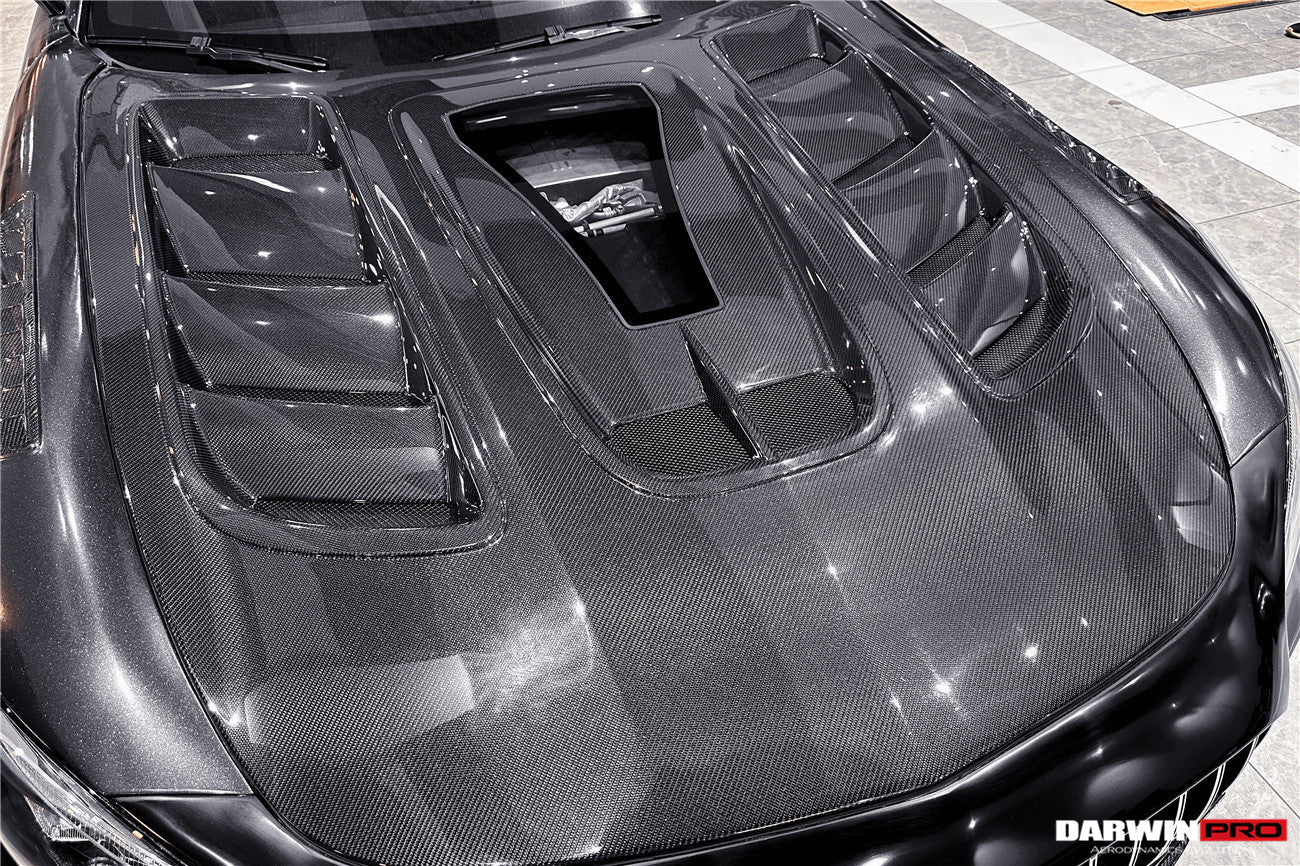 2015-2021 Mercedes Benz AMG GT/GTS/GTC/GTR IMPII Performance Carbon Fiber Hood - DarwinPRO Aerodynamics