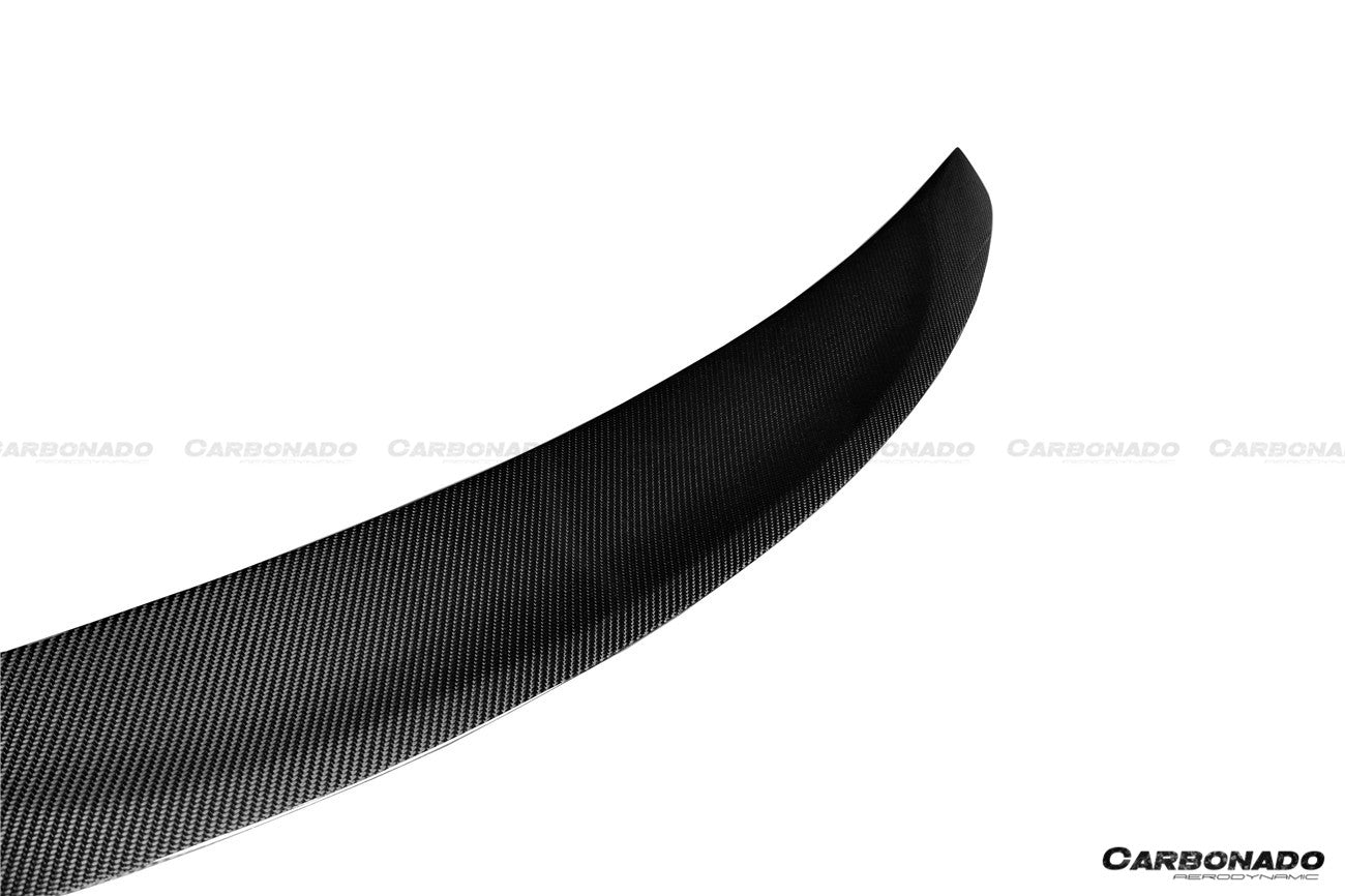 2014-2020 Mercedes Benz S Class W222 Sedan S63 S65 AMG RT Style Carbon Fiber Trunk Spoiler
