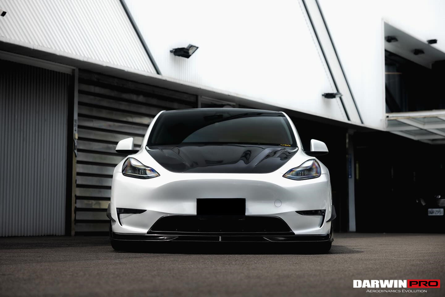2020-2023 Tesla Model Y IMP Performance Carbon Fiber Front Canards - DarwinPRO Aerodynamics