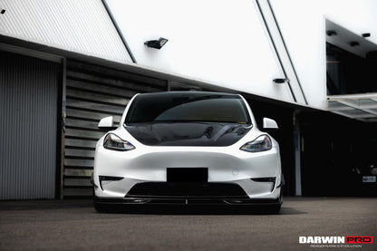 2020-2023 Tesla Model Y IMP Performance Carbon Fiber Front Canards - DarwinPRO Aerodynamics