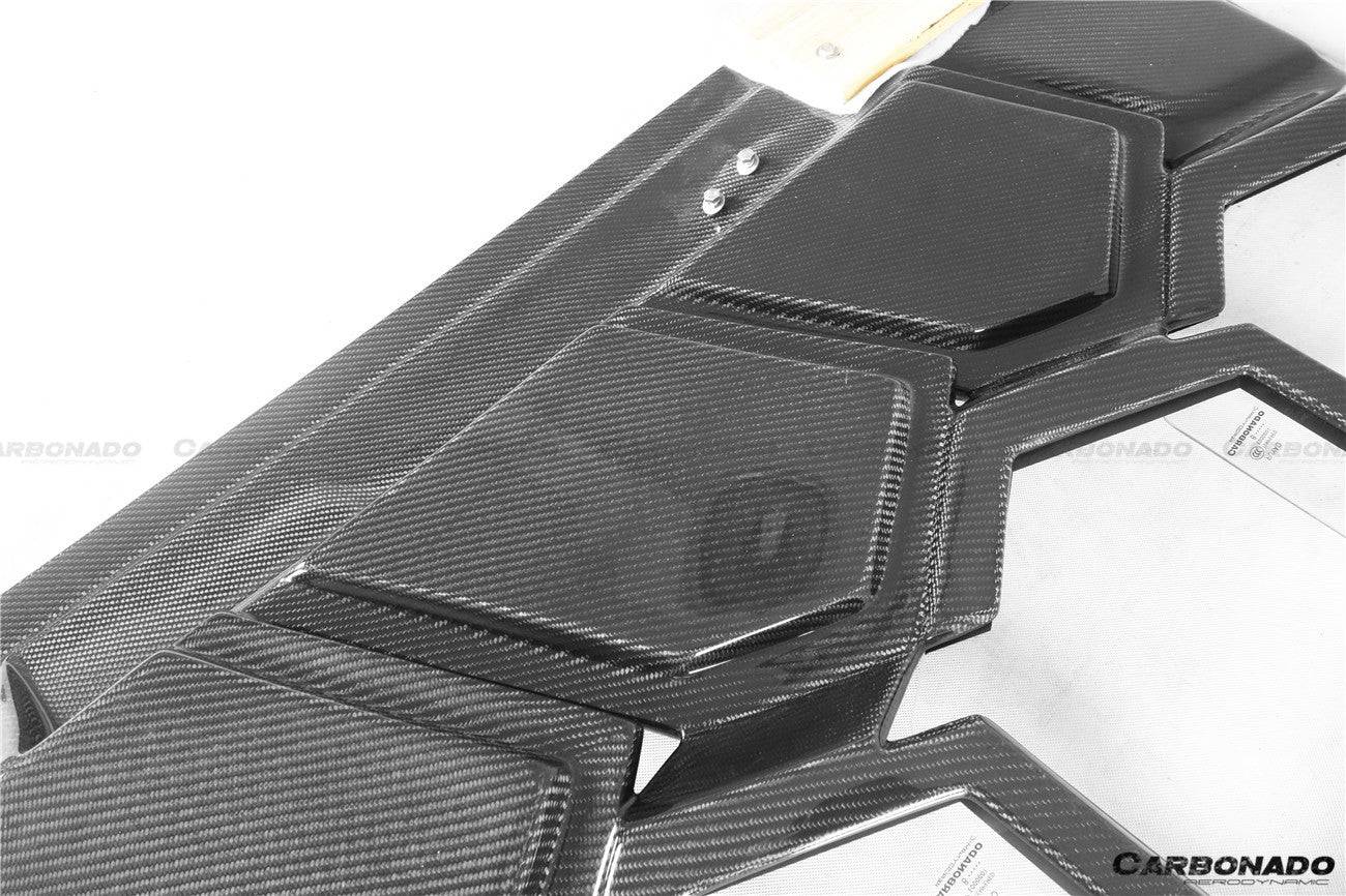 2001-2010 Lamborghini Murcielago LP640 LP670 SV Style carbon Fiber Engine Trunk - Carbonado Aero