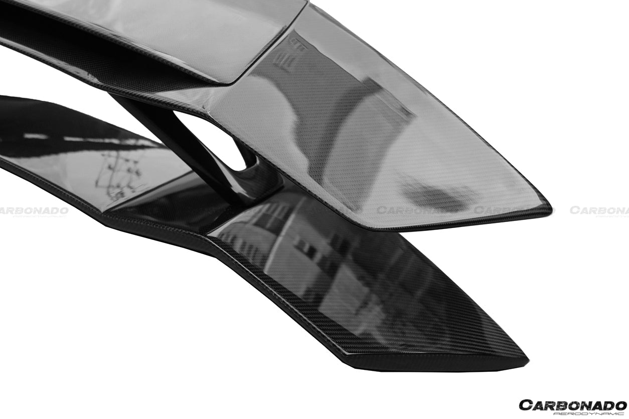 2011-2021 Lamborghini Aventador LP700 LP740 Coupe/Roadster VTC Style Trunk Spoiler - Carbonado