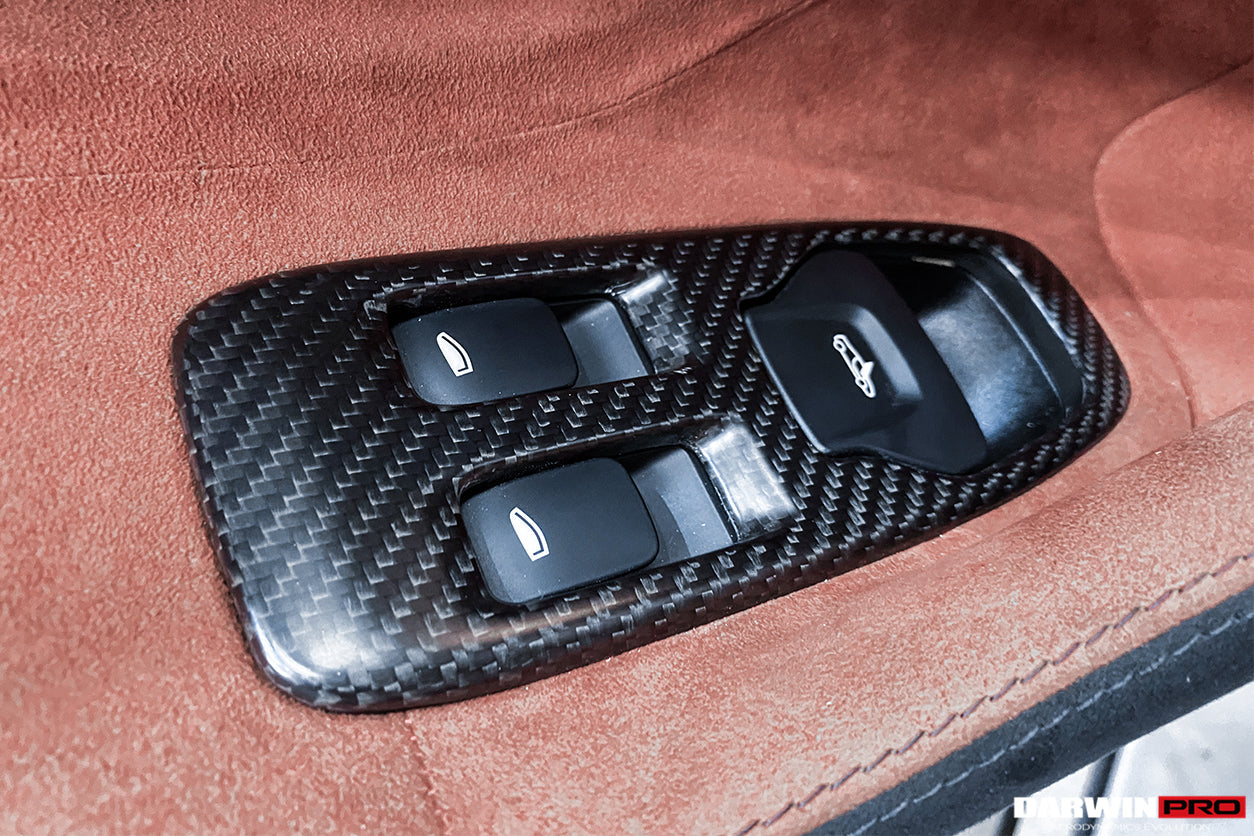 2015-2021 McLaren 540c/570s/570gt/600lt Dry Carbon Fiber Interiors (6pcs) - DarwinPRO Aerodynamics