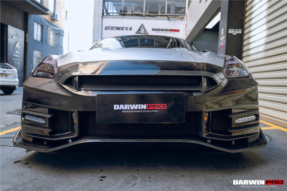 2008-2023 Nissan GTR R35 CBA DBA EBA 2024-Nismo Style Part Carbon Fiber Front Bumper - DarwinPRO Aerodynamics