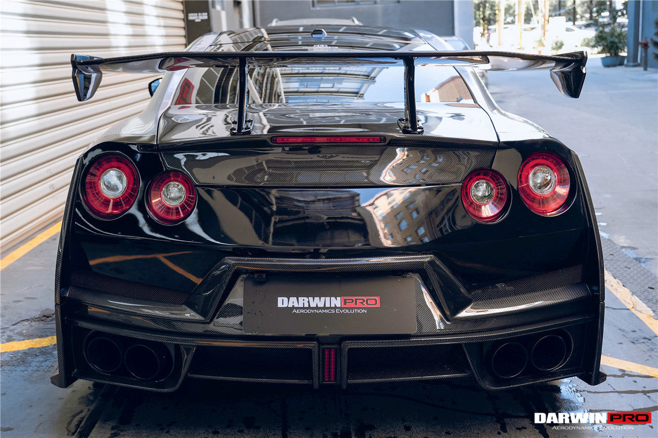 2008-2024 Nissan GTR R35  CBA/DBA/EBA 2024-Nismo Style Carbon Fiber trunk Spoiler Wing - DarwinPRO Aerodynamics