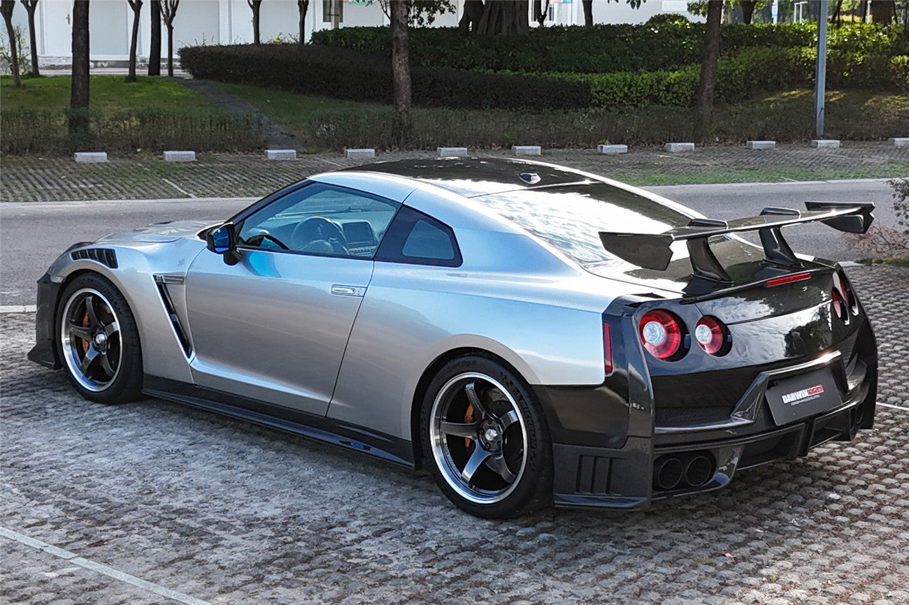2008-2023 Nissan GTR R35 CBA DBA EBA 2024-Nismo Style Carbon Fiber trunk Spoiler Wing - DarwinPRO Aerodynamics