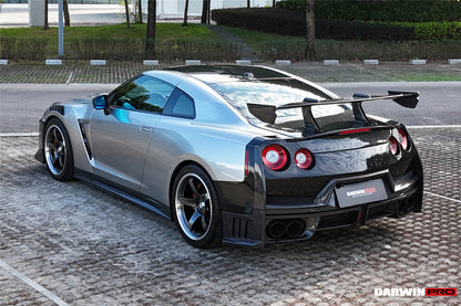 2008-2023 Nissan GTR R35 CBA DBA EBA 2024-Nismo Style Carbon Fiber trunk Spoiler Wing - DarwinPRO Aerodynamics