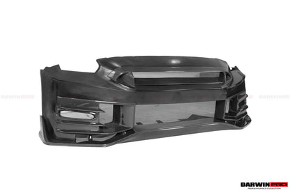 2008-2024 Nissan GTR R35 CBA/DBA/EBA 2024-Nismo Style Part Carbon Fiber Front Bumper - DarwinPRO Aerodynamics