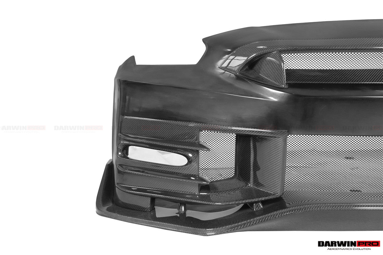 2008-2023 Nissan GTR R35 CBA DBA EBA 2024-Nismo Style Part Carbon Fiber Front Bumper - DarwinPRO Aerodynamics