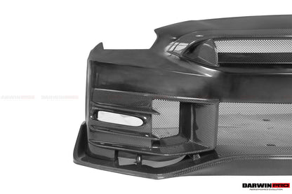 2008-2023 Nissan GTR R35 CBA DBA EBA 2024-Nismo Style Part Carbon Fiber Front Bumper - DarwinPRO Aerodynamics