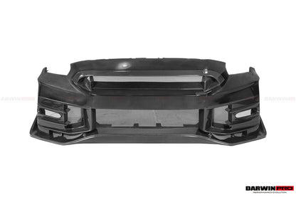 2008-2023 Nissan GTR R35 CBA DBA EBA 2024-Nismo Style Part Carbon Fiber Front Bumper - DarwinPRO Aerodynamics