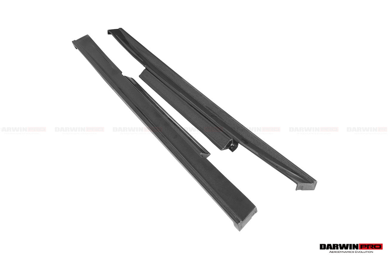 2008-2023 Nissan GTR R35 CBA DBA EBA 2024-Nismo Style Carbon Fiber Side Skirts - DarwinPRO Aerodynamics