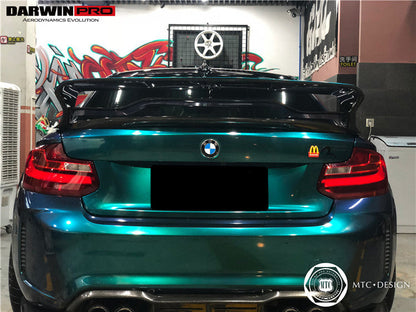 2014-2019 BMW 2 Series / M2 F22 F87 VR Style Trunk Spoiler - DarwinPRO Aerodynamics