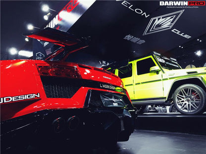 2004-2014 Lamborghini Gallardo Spyder Only IRON Trunk Spoiler - DarwinPRO Aerodynamics