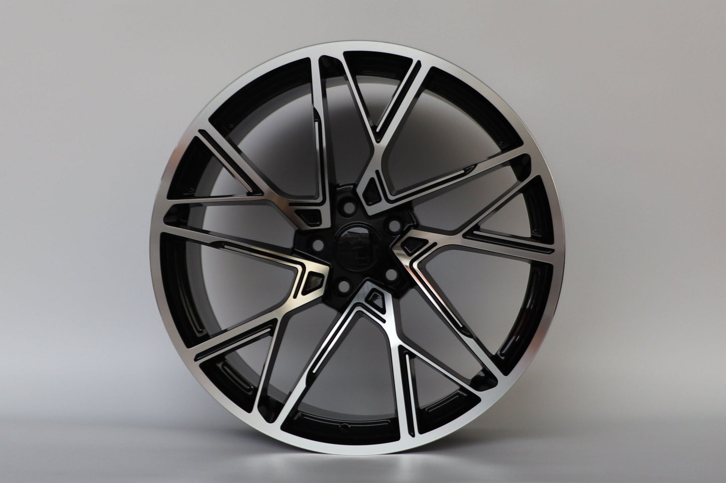 E1507 Black Machined Face 20x10 ET40 5.114 – (Square Set of 4)