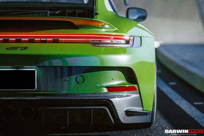 2019-2023 Porsche 911 992 Carrera/S/4/4S/Targa/Cabriolet GT3 Style Rear Bumper - DarwinPRO Aerodynamics