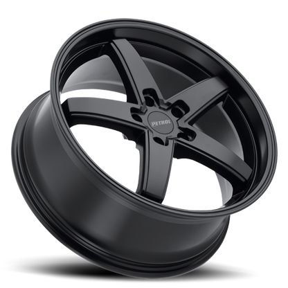 Petrol Wheels P1B MB 17x8 +35 5x120mm 76.1mm Matte Black