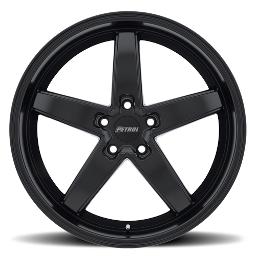 Petrol Wheels P1B MB 17x8 +35 5x120mm 76.1mm Matte Black