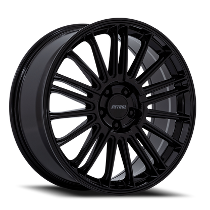 Petrol Wheels P1D GB 17x8 +35 5x100mm 72.56mm Gloss Black
