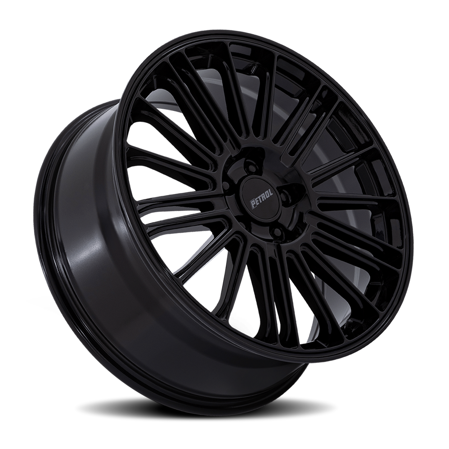 Petrol Wheels P1D GB 17x8 +35 5x100mm 72.56mm Gloss Black