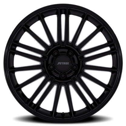 Petrol Wheels P1D GB 17x8 +35 5x100mm 72.56mm Gloss Black
